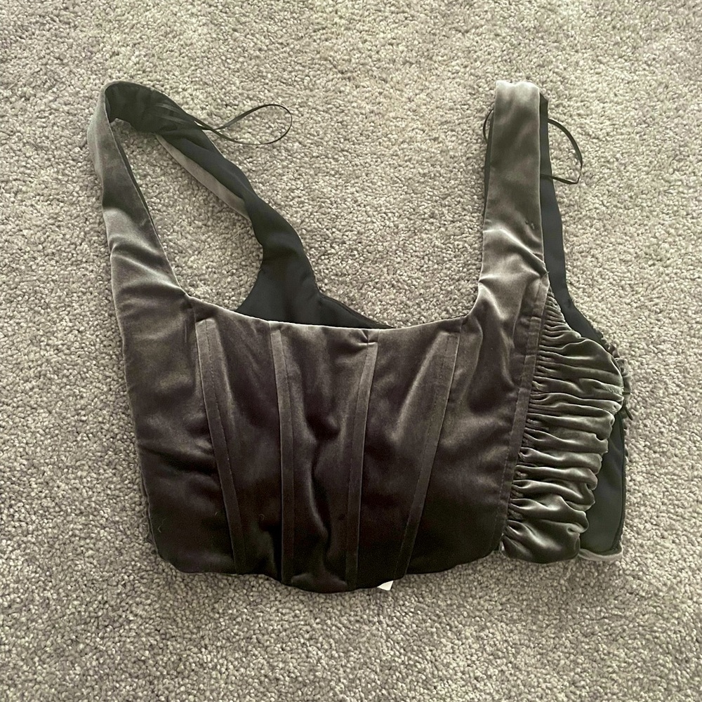 Corset crop top